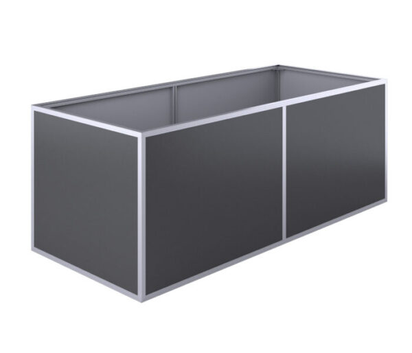 Hochbeet Aluminium im modernen,Look
